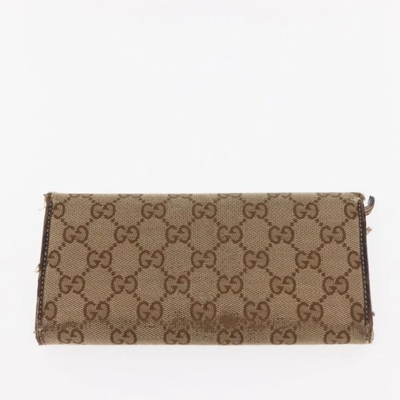 GUCCI GG Canvas Wallet 2 Set Beige Auth ti3479 - Picture 4 of 16